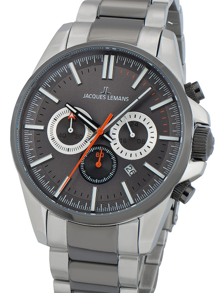 Jacques Lemans 1-2119E Liverpool chronograph 44mm 10ATM