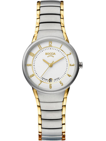 Boccia 3158-02 Women's watch titanium 29mm 5ATM