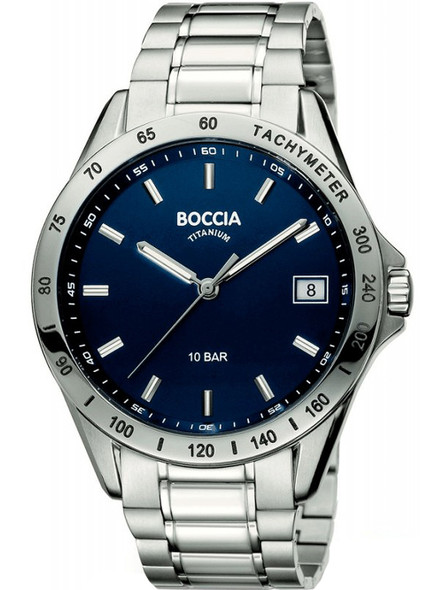 Boccia 3597-01 Men's watch titanium 42mm 10ATM
