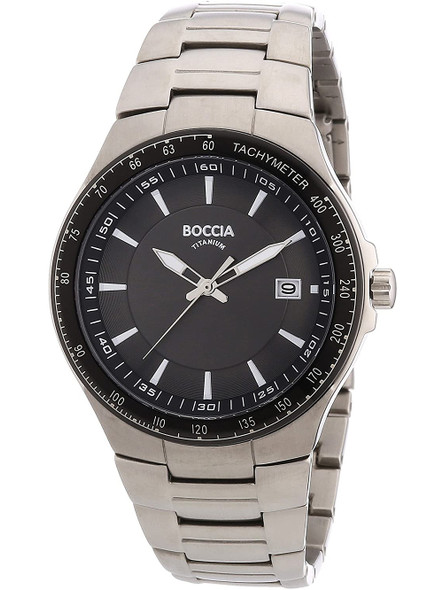 Boccia 3627-01 Men's watch titanium 42mm 10ATM