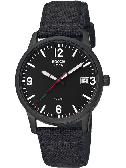 Boccia 3650-04 Men's Watch Titanium 40mm 10ATM