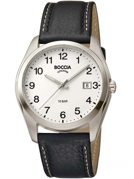 Boccia 3608-13 Men's Watch Titanium 41mm 10ATM