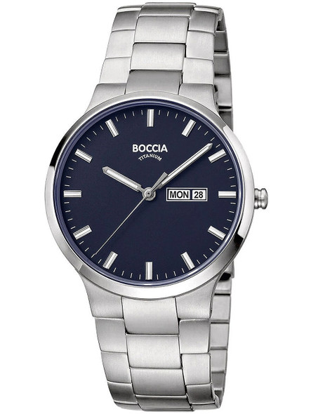 Boccia 3649-02 Men's Watch Titanium 39mm 5ATM