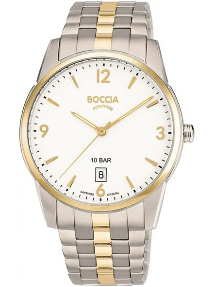 Boccia 3632-03 Men's Watch Titanium 40mm 10ATM