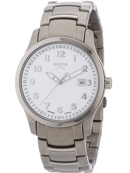 Boccia 3626-04 Men's Watch Titanium 38mm 10ATM