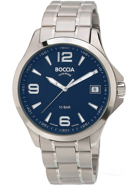 Boccia 3591-03 Men's Watch Titanium 41mm 10ATM