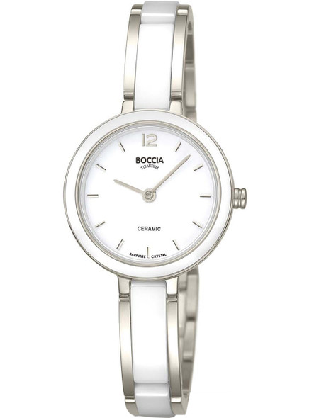 Boccia 3333-01 Women's Watch Ceramic Titanium 29mm 5ATM