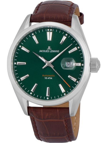 Jacques Lemans 1-1846-1C Derby Men's Automatic 42mm 10 ATM