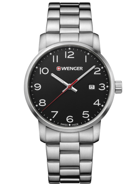 Wenger 01-1641-102 Avenue Men's 42mm 10 ATM