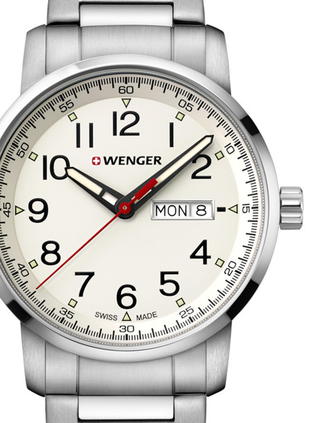 Wenger 01-1541-108 Attitude Men's 42mm 10 ATM