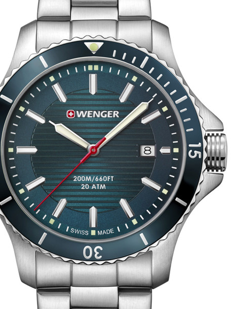 Wenger 01-0641-129 Seaforce Men's 43mm 20ATM