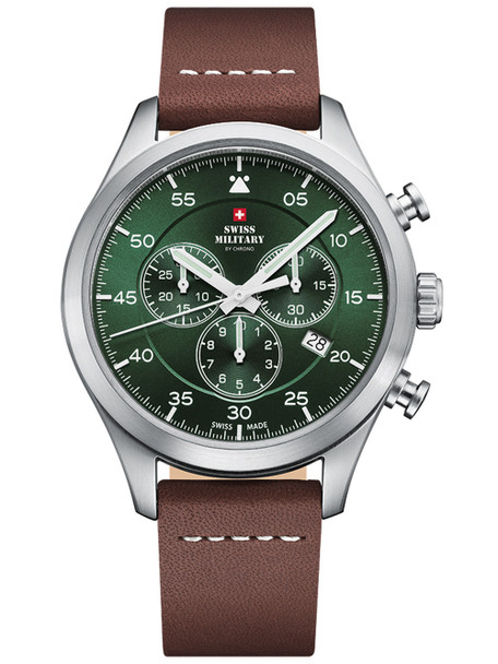 Swiss Military SM34076-07 Chronograph 43mm 10ATM