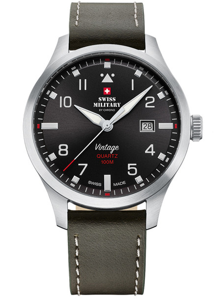 Swiss Military SM34078-04 Men's 43mm 10ATM