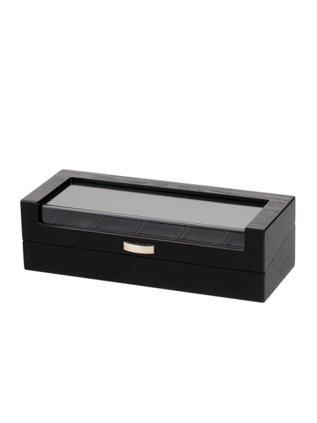 Rothenschild Watch Box RS-2375-5OAK For 5 Watches black