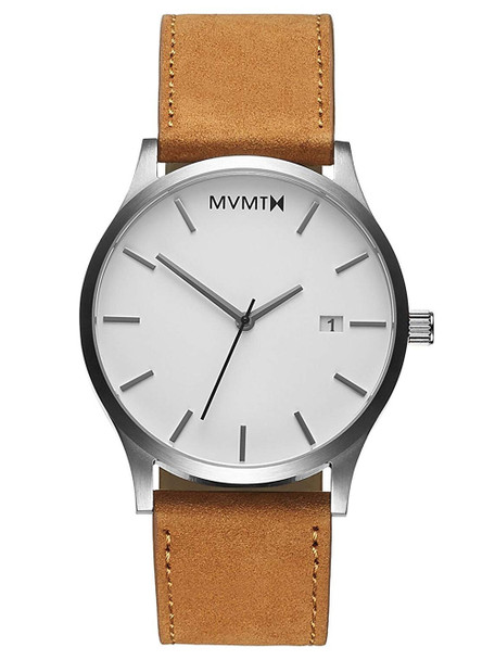 MVMT L213-1L-331 Classic White Tan 45mm 3ATM