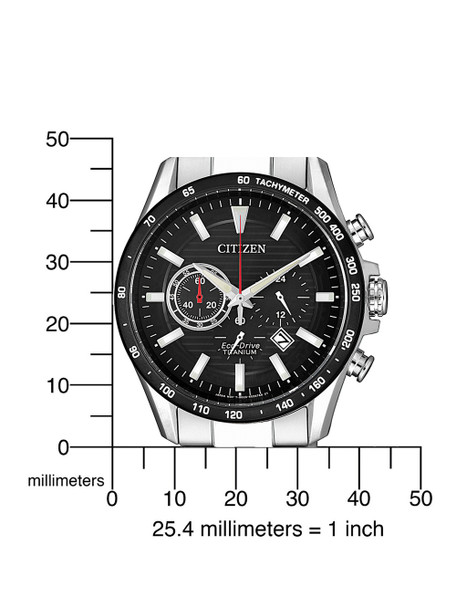 Citizen CA4444-82E Eco-Drive Titanium Chronograph 43mm 10ATM