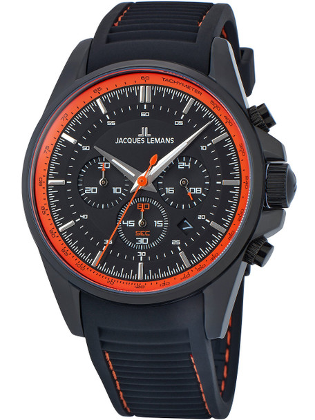 Jacques Lemans 1-1799U Liverpool Chronograph 44mm 10ATM