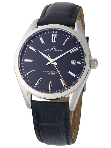 Jacques Lemans 1-1859C Derby Men's 40mm 10ATM