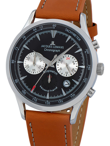 Jacques Lemans 1-2068B Retro Classic chrono men´s 41mm 5ATM