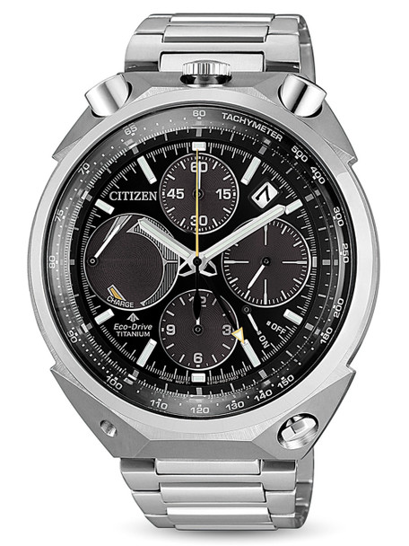 Citizen AV0080-88E Super-Titanium Eco-Drive chrono 43mm 20ATM