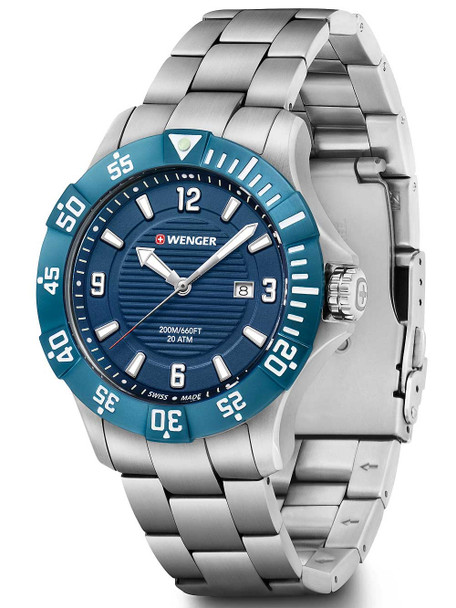 Wenger 01-0641-133 Seaforce diver 43mm 20ATM