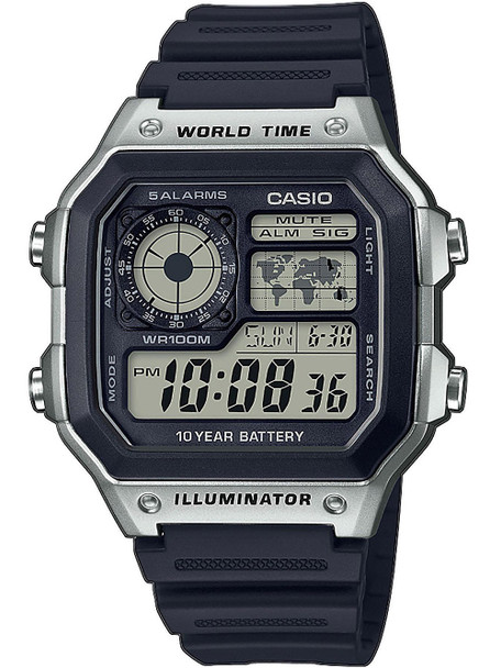 Casio AE-1200WH-1CVEF Collection Men's 42mm 10ATM