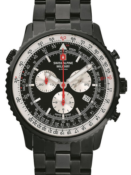 Swiss Alpine Military 7078-9177 chrono Men's 45mm 10ATM