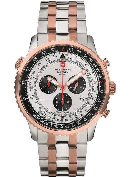 Swiss Alpine Military 7078-9152 chrono Men's 45mm 10ATM