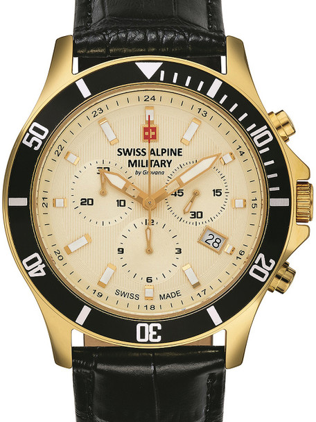 Swiss Alpine Military 7022-9511 chronograph 42mm 10ATM