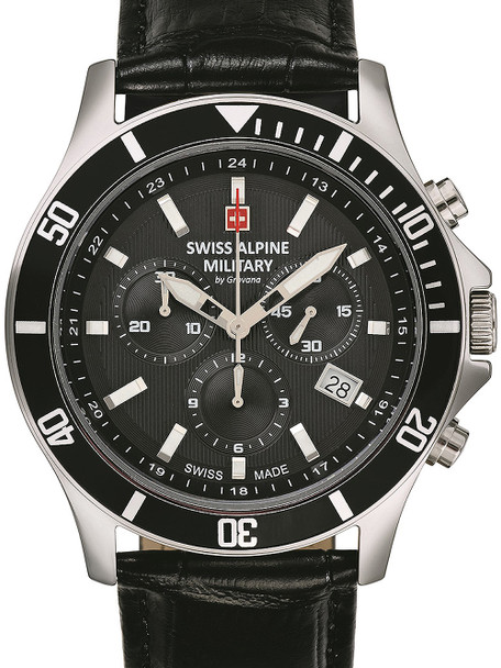 Swiss Alpine Military 7022-9537 chronograph 42mm 10ATM