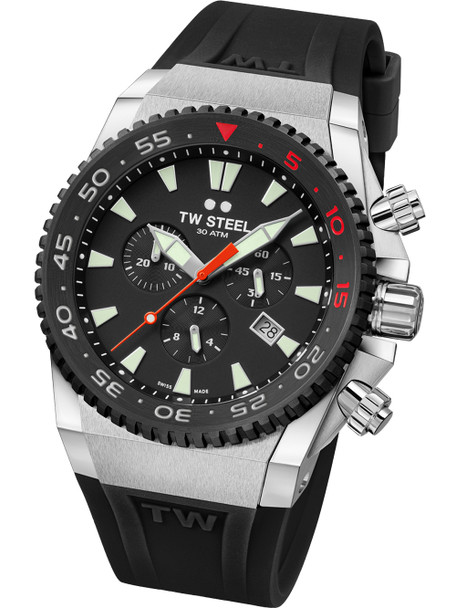 TW-Steel ACE401 Ace Diver chronograph 44mm 30ATM