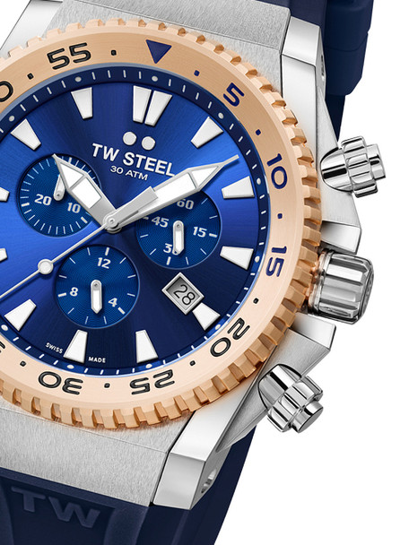 TW-Steel ACE402 Ace Diver chronograph 44mm 30ATM