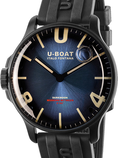 U-Boat 8700-B Darkmoon Blue IPB Soleil 44mm 5ATM