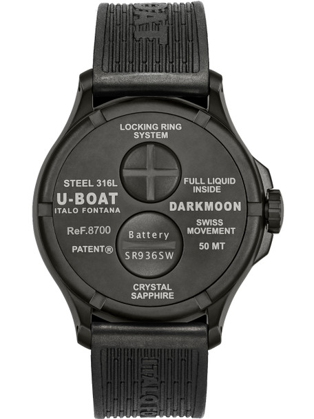 U-Boat 8700-B Darkmoon Blue IPB Soleil 44mm 5ATM