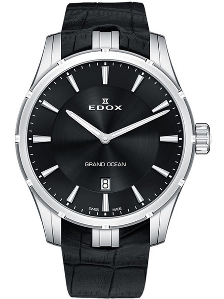 Edox 56002-3C-NIN Grand Ocean Ultra Slim 41mm 10ATM