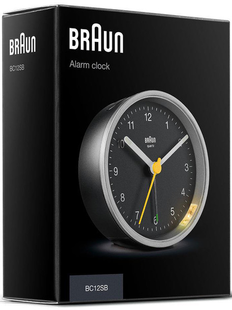 Braun BC12SB classic alarm clock