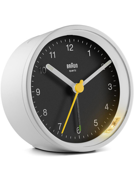 Braun BC12WB classic alarm clock