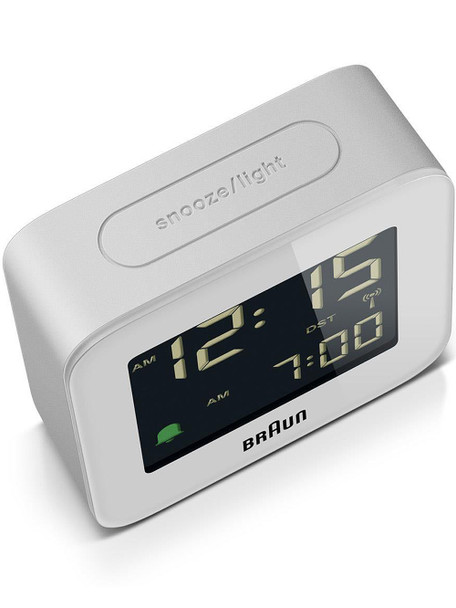 Braun BC08W-DCF digital radio controlled alarm clock