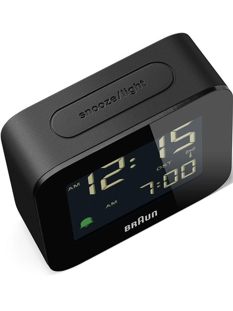 Braun BC08B-DCF digital radio controlled alarm clock