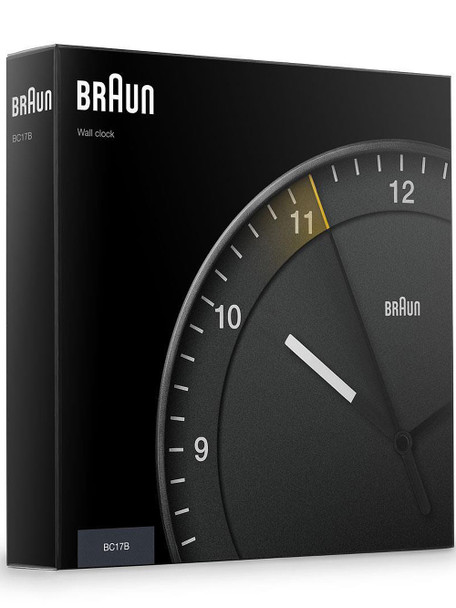 Braun BC17B classic wall clock