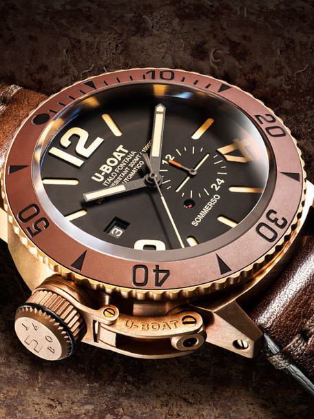 U-Boat 8486-C Sommerso Bronze automatic 46mm 30ATM