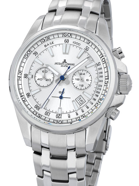 Jacques Lemans 1-2117J Liverpool chronograph 44mm 20ATM