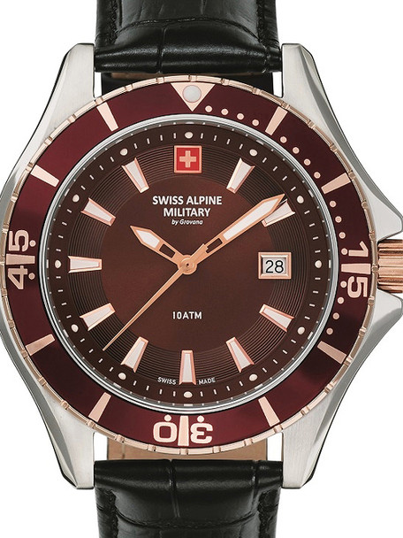 Swiss Alpine Military 7040-1556 Men's watch 44mm 10ATM