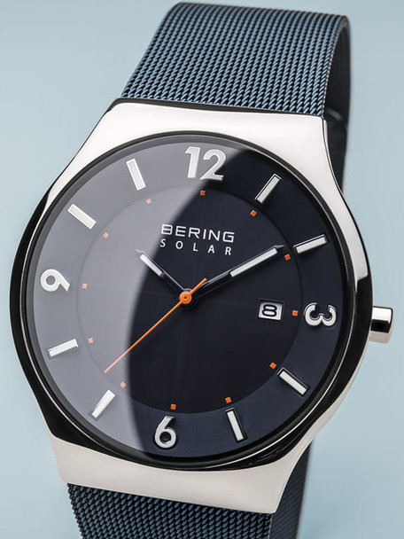 Bering 14440-307 solar Men's watch 40mm 5ATM