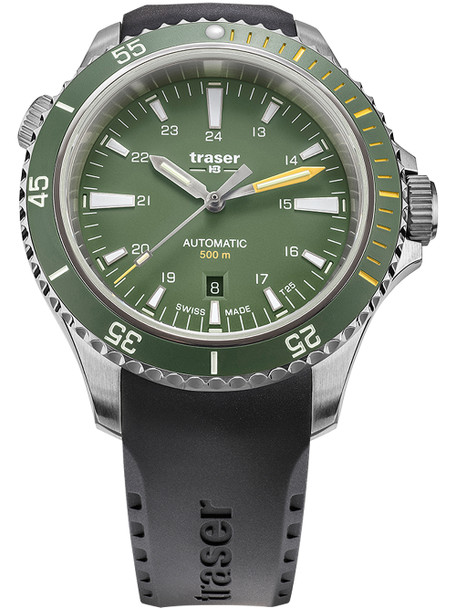 Traser H3 110326 P67 Diver automatic Green 46mm 50ATM