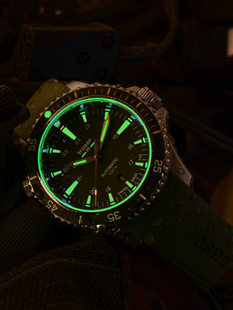 Traser H3 110327 P67 Diver automatic Green 46mm 50ATM