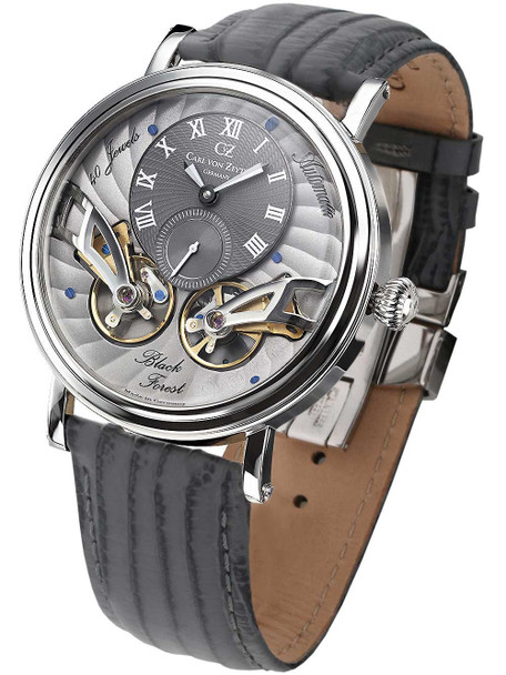 Carl von Zeyten CVZ0017SGYS Black Forest automatic 46mm 3ATM