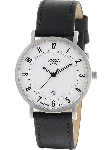 Boccia 3296-01 Women's watch titanium 32mm 5ATM