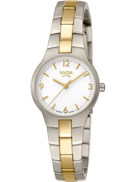 Boccia 3312-02 Women's watch titanium 29mm 5ATM