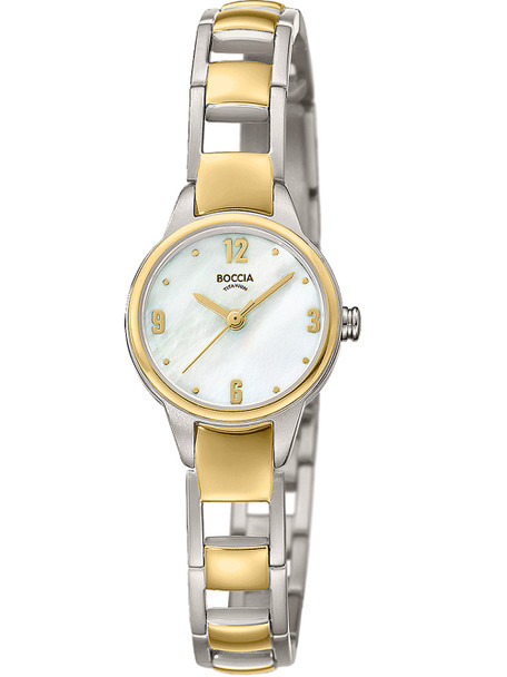 Boccia 3277-02 Women's watch titanium 22mm 3ATM